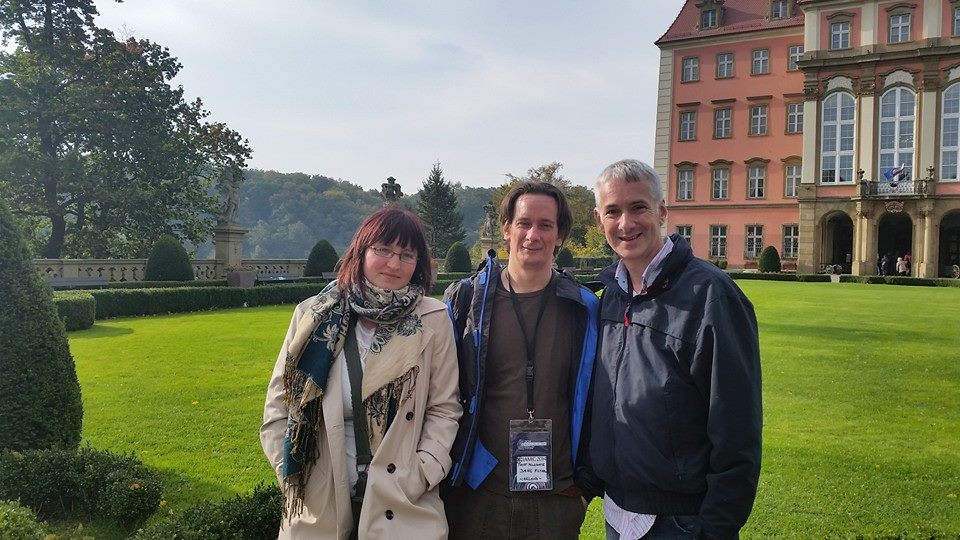 Anna Murray (AIC), Dave Flynn and Jonathan Grimes (CMC) attending the ISCM World Music Days/IAMIC conference in Poland