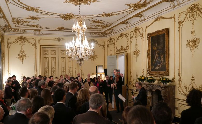 Garth Knox playing at Embassy of Ireland in London